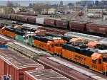 BNSF GP30 - Northtown Yard April 2023